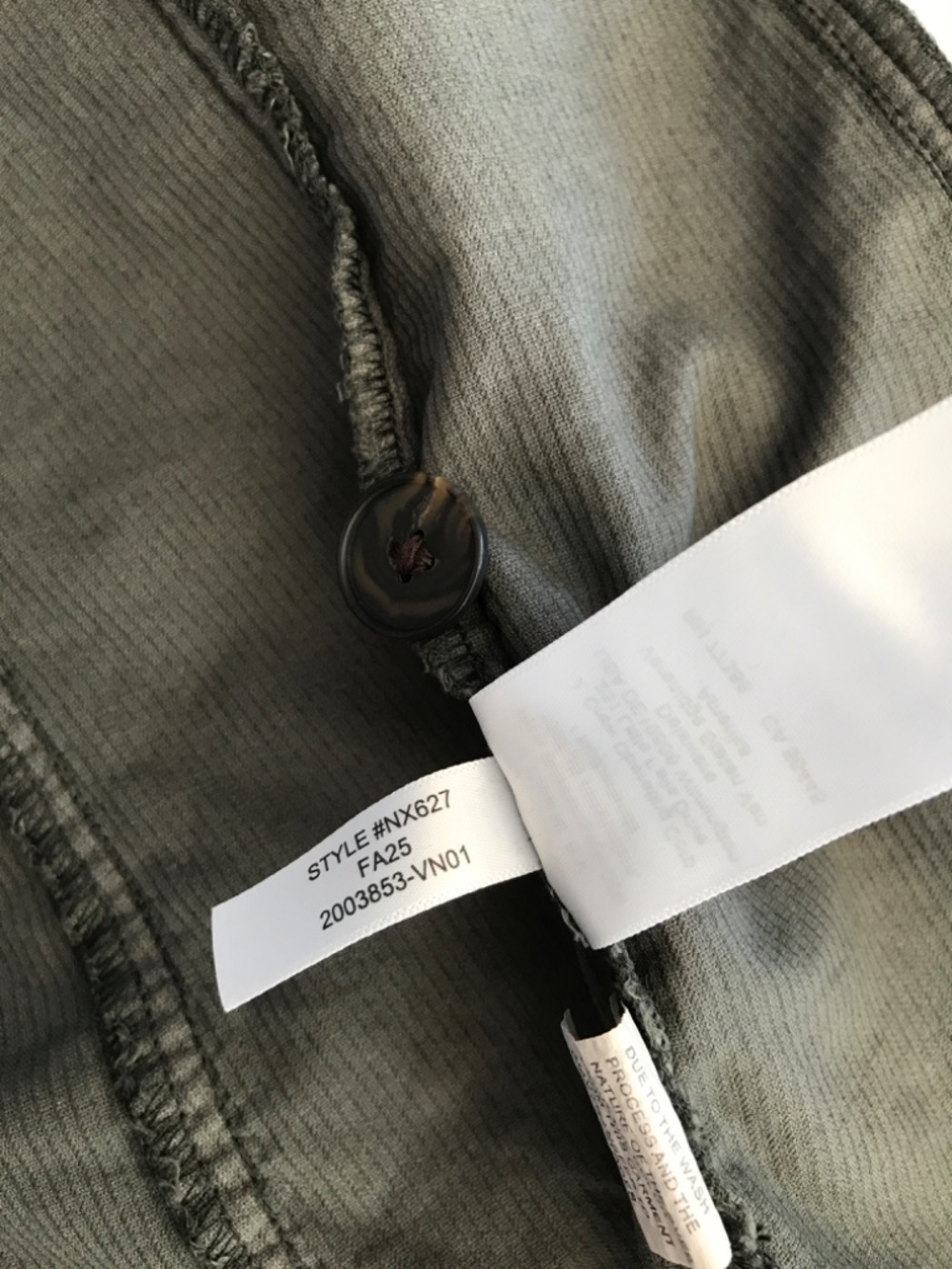 Green Corduroy Madewell Vest Size 2 - Picture 9 of 9